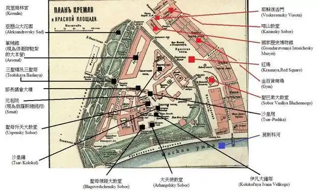 都能看到"洋葱头"式的教堂,最著名的一座就是莫斯科红场上的那座宛如