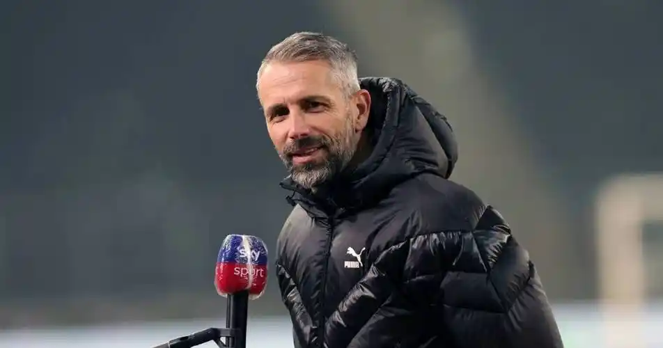 门兴主帅终场哨声响起之前一直保持信念这就是扳平的原因