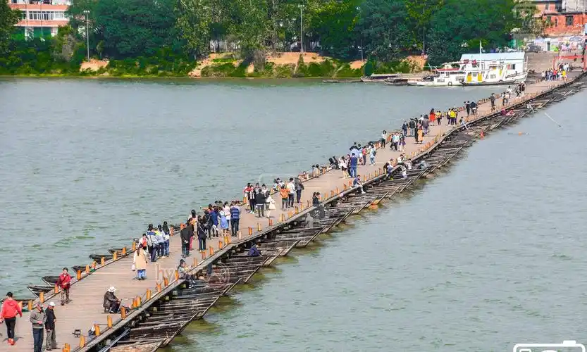 赣州古浮桥一个让人喜欢打卡漫步的地方|古浮桥|赣州|打卡_新浪新闻