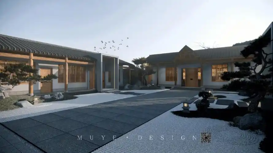 设计的三进合院