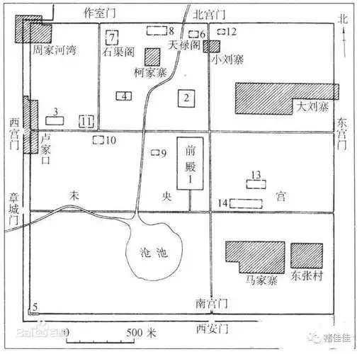 汉朝宫殿未央宫