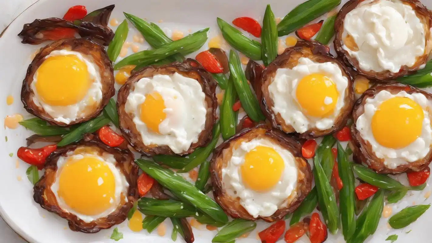 鸡蛋美食壁纸来啦,看着就很有食欲00