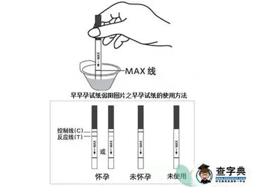 早早孕试纸弱阳图片是怎样的?