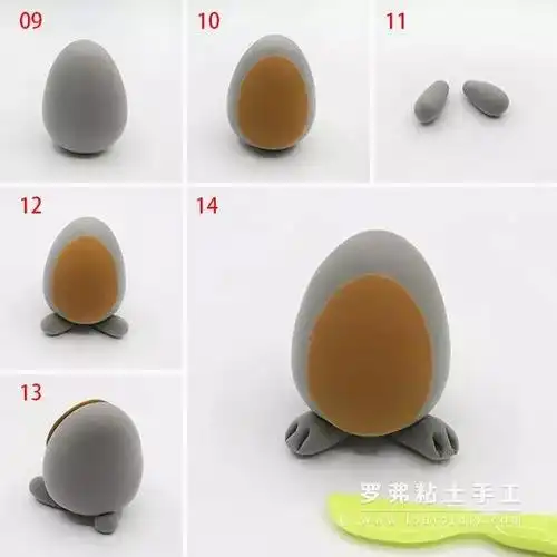 罗弗超轻粘土教程动物系列之仓鼠制作图解教程