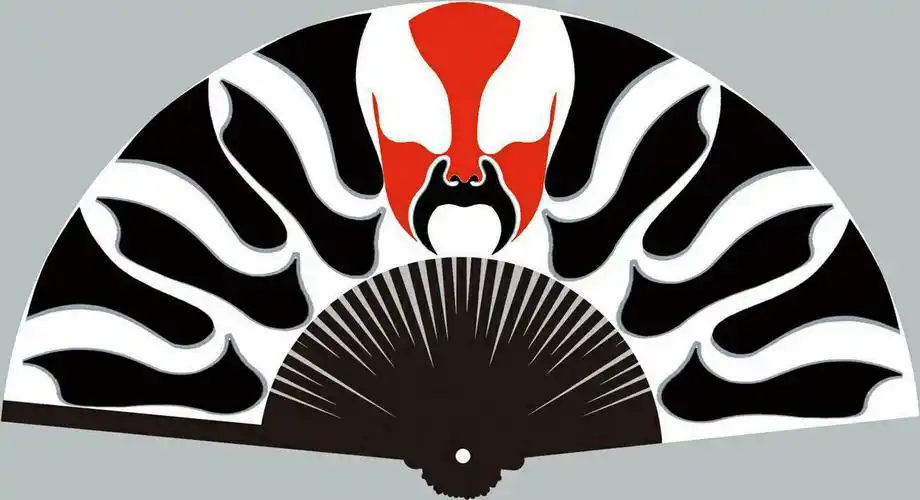 摘要附图摘要1.外观设计产品的名称:扇子(京剧脸谱之颖考叔).2.