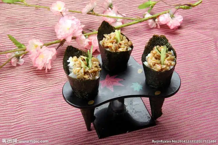 扇贝裙边手卷图片