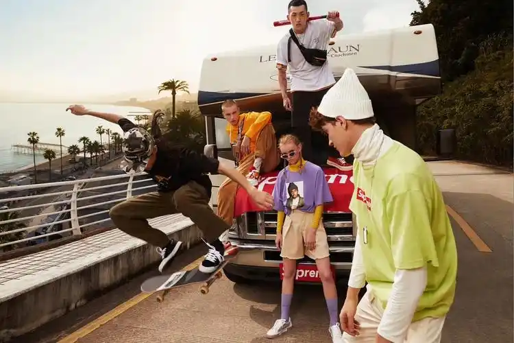 潮牌拍摄|势拼supreme商业大片