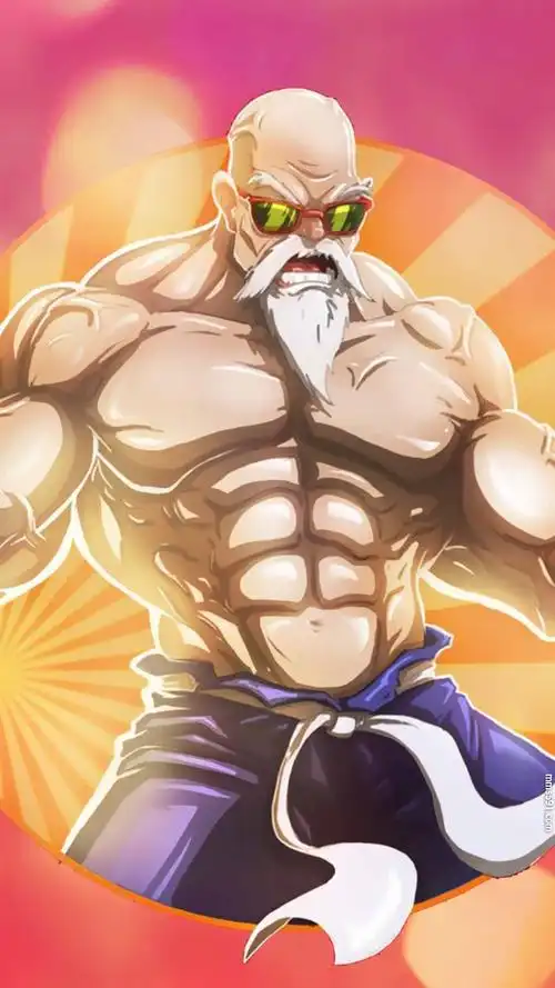 七龙珠武天老师肌肉,爱看内裤色老头龟仙人kame sennin手机壁纸图片集
