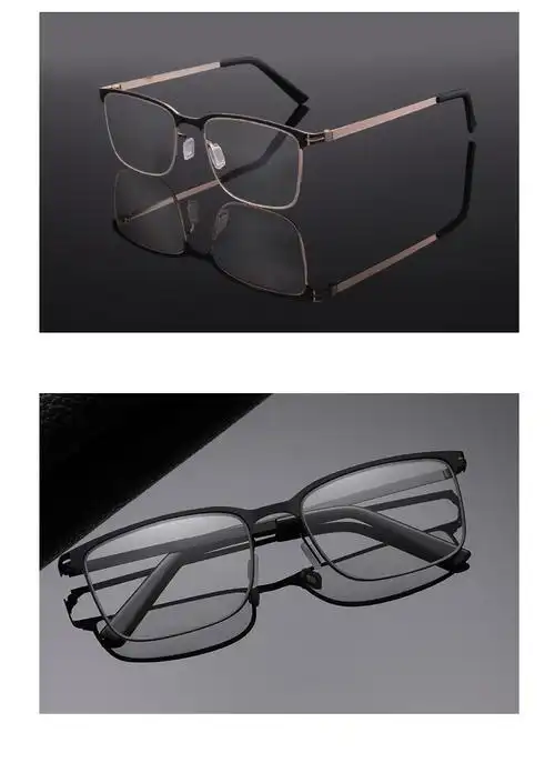 工厂直销渐进多焦点一体老花镜智能自动变焦眼镜远近两用防蓝光轻