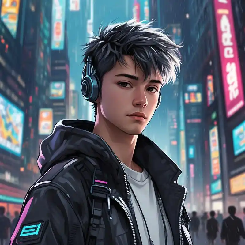 炫酷科幻二次元男生头像9090 炫酷到不行的二次元男生头像来啦!