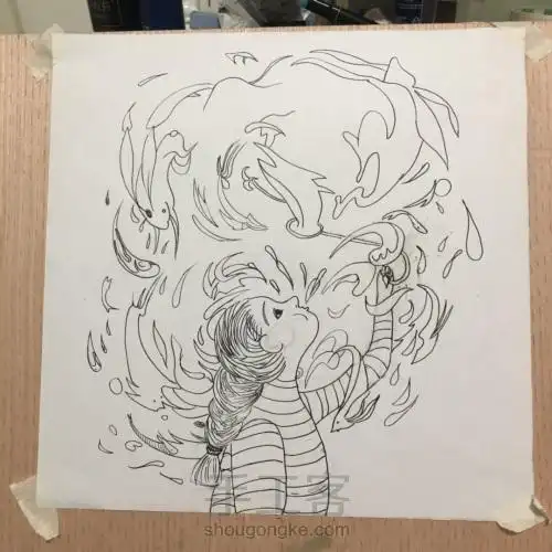 记号笔绘画简笔画 简笔画图片大全-普车都