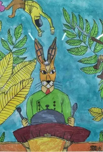 塞尚时代美术初级班暑假绘画作品精选.