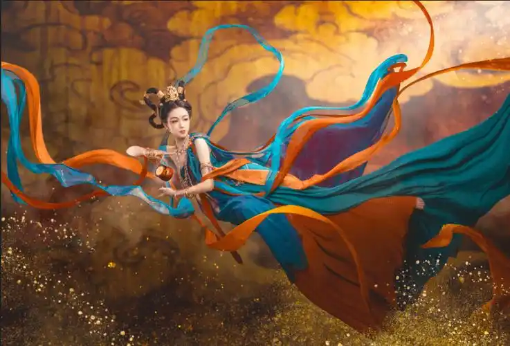 敦煌壁画里的仙女飞出了屏幕?最近神仙们都好忙!_飞天