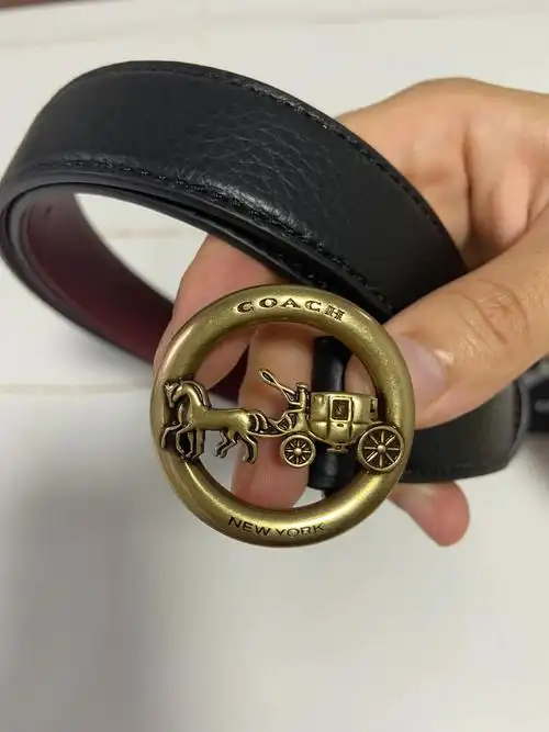 coach女士马车腰带