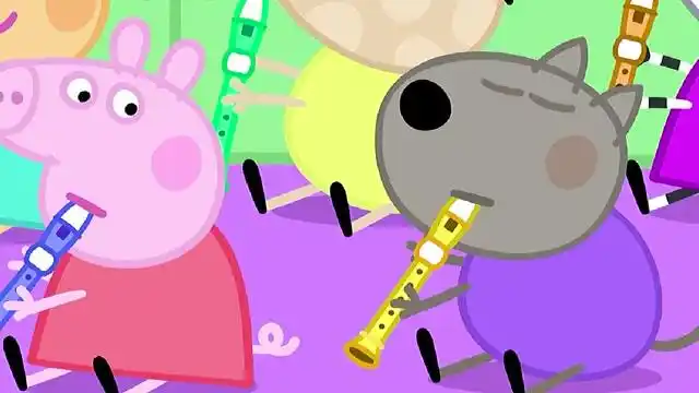 小猪佩奇:想要竖笛吹好要掌握节奏,像佩奇一样吹,那就是噪音了
