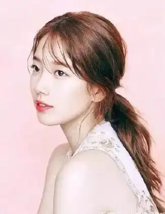 低马尾怎么扎有气质 女生气质低马尾发型来示范(3)