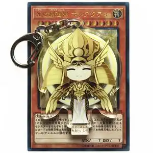 【六花卡牌】游戏王 光之创造 哈拉克提 神 亚克力钥匙扣挂件立牌