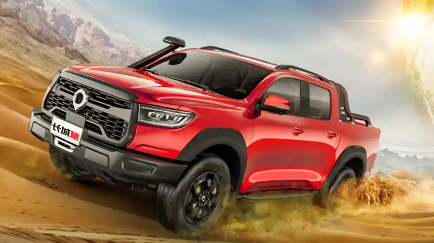 新款长城炮曝光,换装新前脸,霸道惨了,不愧是"皮卡一哥"