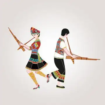 苗族跳芦笙舞