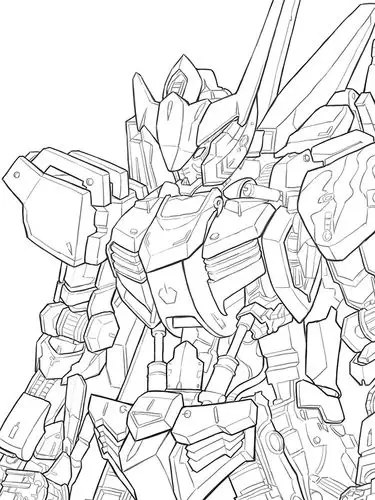 巴巴托斯高达|插画|创作习作|wy454 - 原创作品 - 站酷 (zcool)