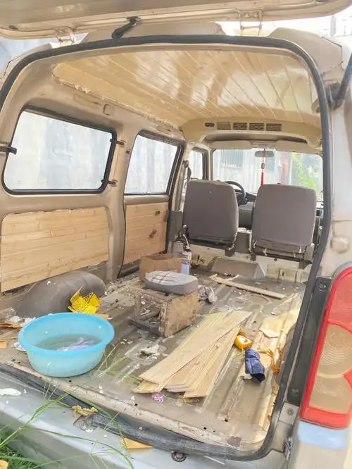 五菱改床车露营车