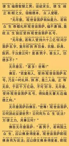 妙法莲华经观世音菩萨普门品经