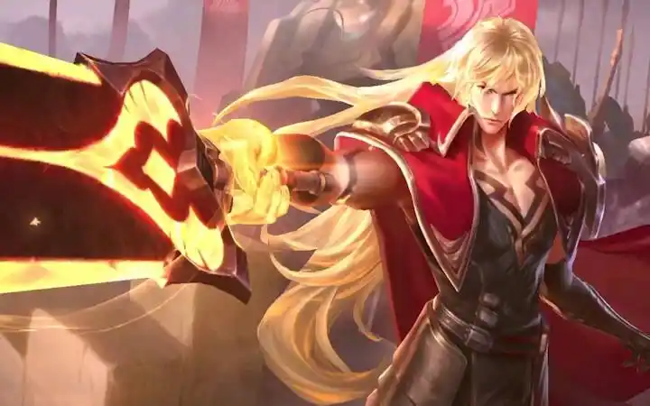 王者荣耀李信变身光明形态锁屏