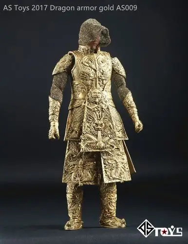 as toys 1/6 2017 dragon armor silver 古代龙纹铠甲三色 现货