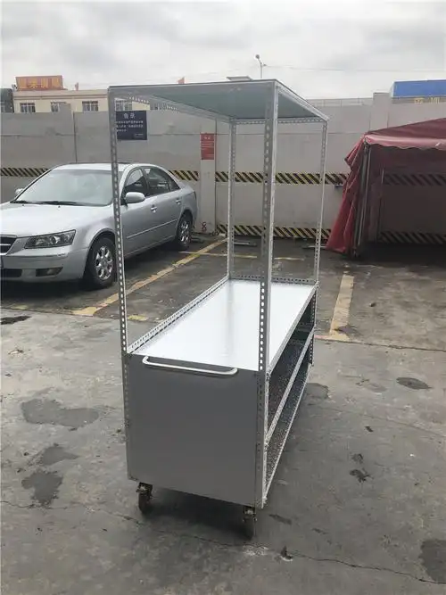 小吃摆摊推车餐车超长14米多功能组装超强承重餐车