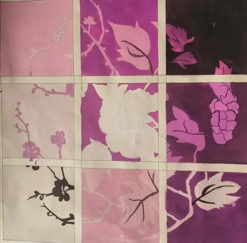 第三次作业,色调九宫格(色彩的明度对比)