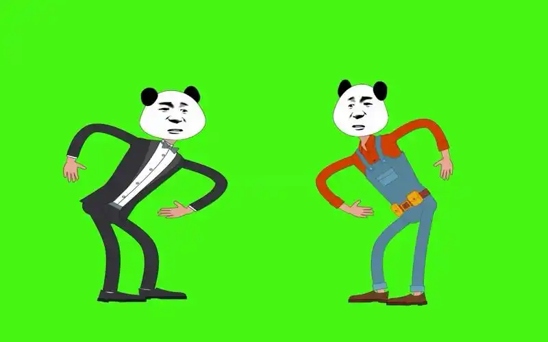 手机沙雕绿幕人物动作第3弹附素材网