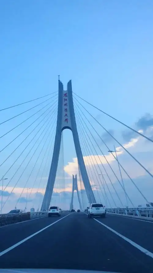 "广东省第一跨海大桥"——湛江海湾大桥.