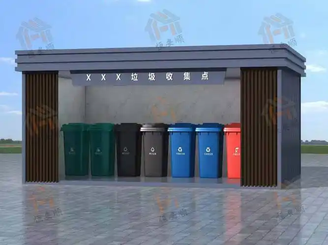 【简易垃圾房厦门同安四分类垃圾流转屋图片款式】价格_厂家 - 中国供