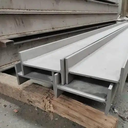 陕西西安不锈钢钢结构加工厂 加工焊接不锈钢h型钢 定做翼板腹板尺寸