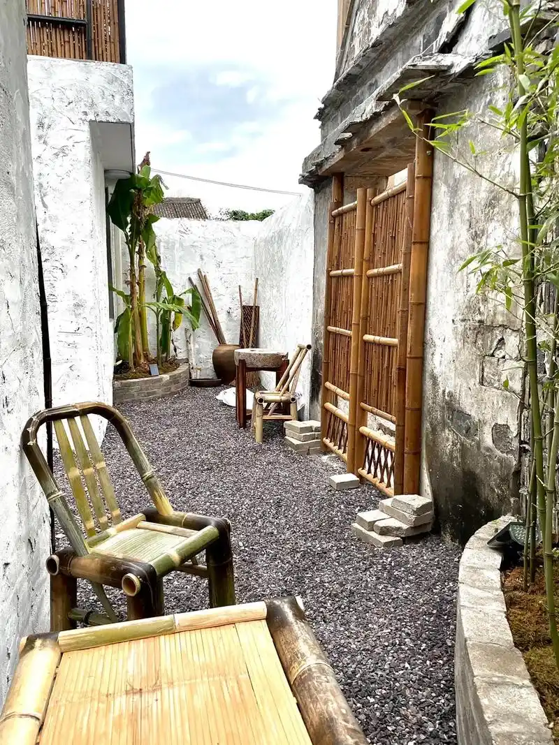 藏在古街里的椒江章安的农村小院.