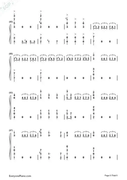 he is a pirate简谱尽管短,谢谢