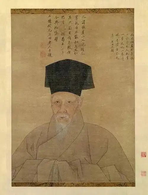 沈周80岁画像,1506年