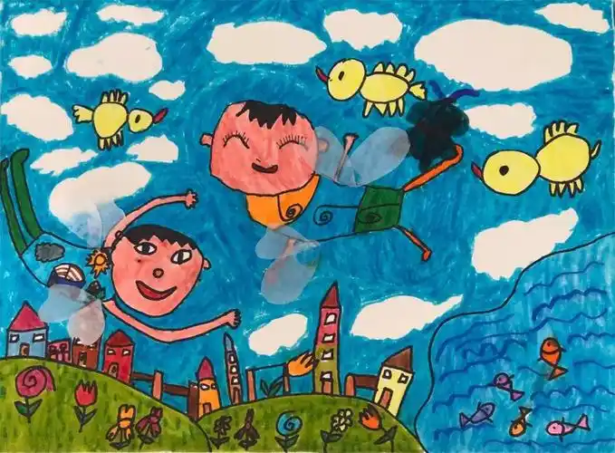 2019第四届"我爱颜色"小天才绘画大赛获奖优秀作品赏析