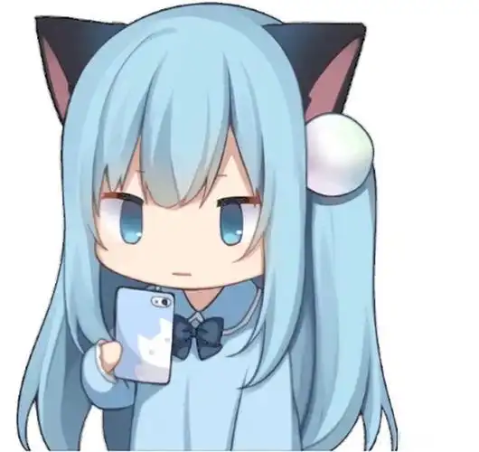 卡哇伊猫羽雫表情包 - 知乎