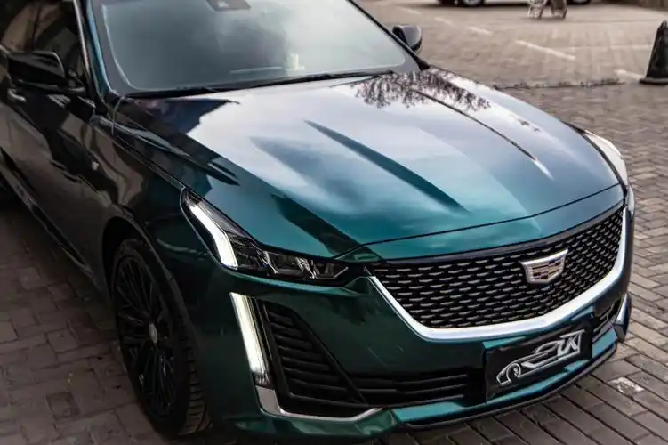 凯迪拉克ct5英国皇家绿改色