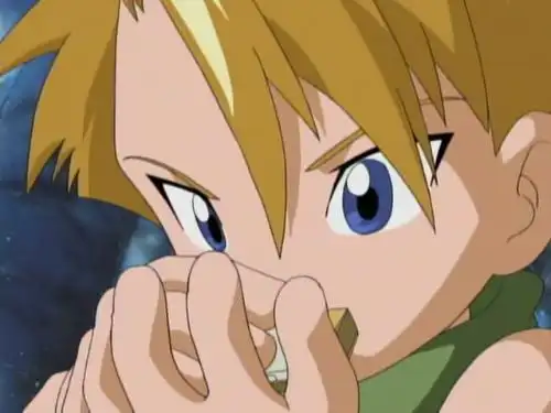 求数码宝贝中阿和吹口琴的大图