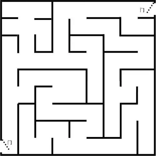 迷宫的数学建模