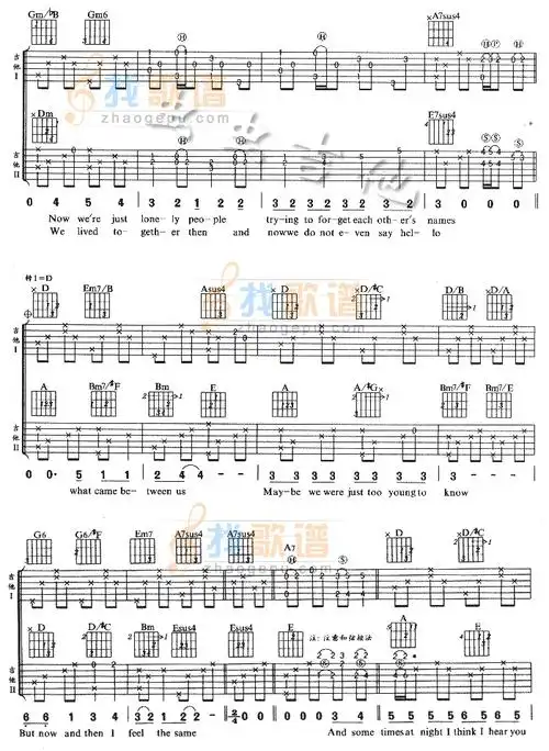 《these dreams吉他谱》吉他谱