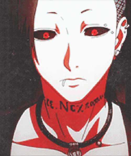 东京食尸鬼gif面具师gif牙齿gif吓人gif