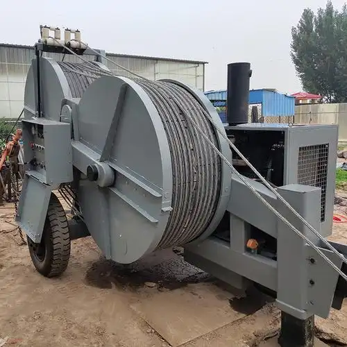 久固sayz30a液压张力机张牵施工液压式牵张机放线回牵电力放线张牵