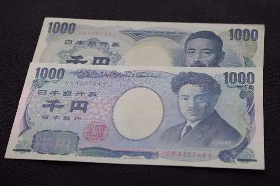 发行中的纸币有1000,2000,5000,10000日元四种,硬币有1,5,10,50,100