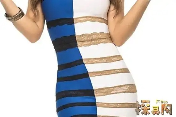 白金蓝黑裙子真相,实为蓝黑色(引发各国网友争论) — 探灵网