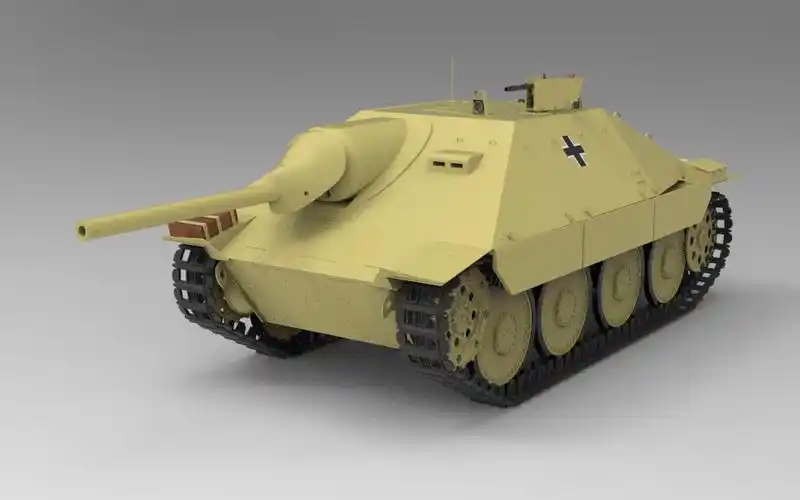 【二战】【3d】38型坦克歼击车"追猎者"