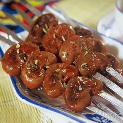 羊腰子2斤重生鲜新疆绵羊肾真空包装烤羊内腰山羊送烧烤调料包邮