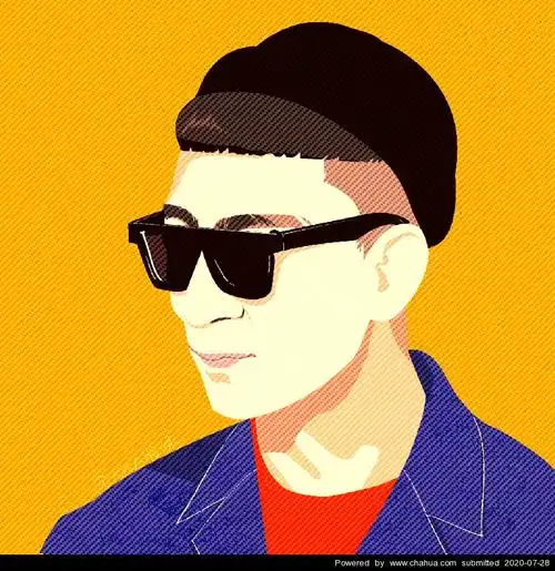 大头大脸绿的插画作品 - 人物头像 - 插画中国 - www.chahua.org